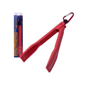 Vista general del Major Craft Light Game Grip Red para sujetar peces en pesca light game.