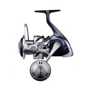 Vista general del carrete Shimano Twin Power SW 6000 HG C para spinning pesado, shore jigging y pesca en mar.