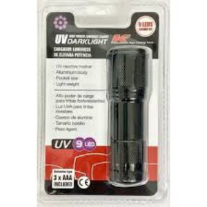LINTERNA UV9 LED