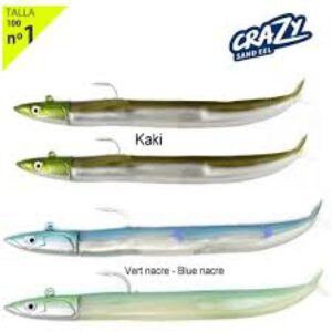 CRAZY SANDY EEL 100 DOBLE COMBO OFF SHORE 10G