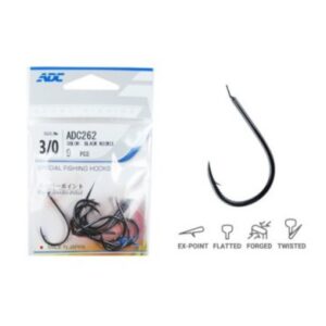 ANZUELO ADC 262 BLACK NIQUEL