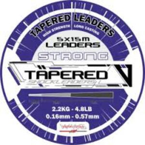 TAPERED SHOCK LEADER CLEAR STRONG