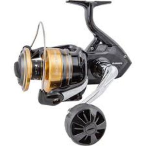 Vista general del carrete Shimano Socorro 10000 SW para spinning en mar y pesca offshore ligera.