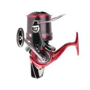 Vista general del carrete Daiwa Emblem Surf 45 SCW QD R para surfcasting y lances largos.