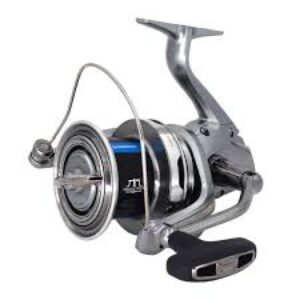 Vista general del carrete Shimano Ultegra 14000 XSE para surfcasting, long cast y pesca desde playa.