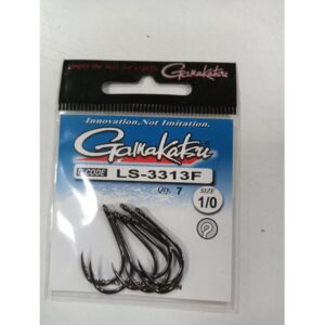 ANZUELO GAMAKATSU LS-3313F NEGRO