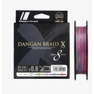 MAJOR CRAFT DANGAN BRAID "X" X8 300M MULTICOLOR