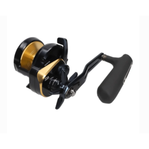 Vista general del carrete Daiwa Saltiga 2024 15L para jigging, slow jigging y pesca vertical en mar.