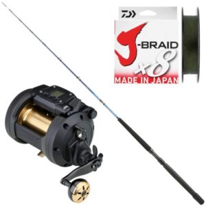COMBO DAIWA TANACOM 1200 +CAÑA TANACOM BOAT