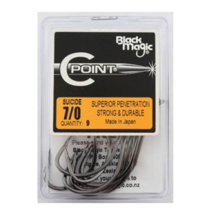 ANZUELO BLACK MAGIC C-POINT (9UNI)