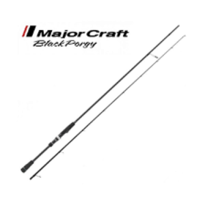 CAÑA MAJORCRAFT BLACK PORGY 1G SPINING 7,6 229CM 4-20GR