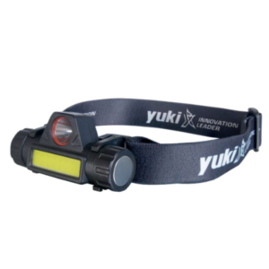 LINTERNA FRONTAL YUKI UV RECARGABLE