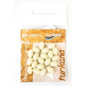 TURKANA PERLAS ESFERICAS FLUOR BLANDAS 6MM B25 Nº6 25UDS